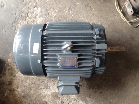 ขายมอเตอร์ Teco 15 HP. 1450 RPM. 380 V ของใหม่ไม่เคยใช้งาน เจ้าของสั่งผิดขนาด สภาพสวยมากครับ