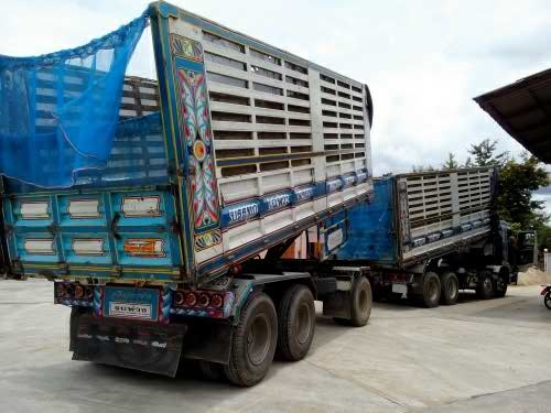 ขายรถพ่วง 24 ล้อ 2 เพลา แม่-ลูก กระบะเหล็กคอกเกษตรดั้ม PROFIA K13C รถสวยพร้อมใช้ ราคา 2000000 ต่อรอง สนใจโทร