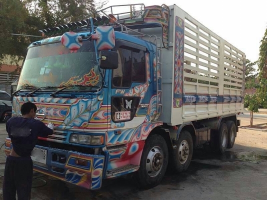 ขายรถพ่วง 24 ล้อ 2 เพลา แม่-ลูก กระบะเหล็กคอกเกษตรดั้ม PROFIA K13C รถสวยพร้อมใช้ ราคา 2000000 ต่อรอง สนใจโทร