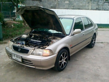 ด่วน..Cityเครื่องB16A(เทคใหญ่)เกียร์M/Tน้ำมัน+LPGหัวฉีดถังโดนัทก.ไฟฟ้าเครื่องเสียงเต็ม(พร้อมขับส่ง)