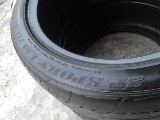 225/45R18 DUNLOP SP SPORT LM703 มี 2 เส้น ( ไม่มีปะ ) TEL.081-427-3941 225/45R18 DUNLOP SP SPORT LM703 มี 2 เส้น ( ไม่มีปะ ) TEL.081-427-3941