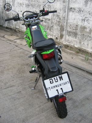 ขายรถมอเตอร์ไซค์วิบาก ปี 2555 สภาพเหมือนใหม่
