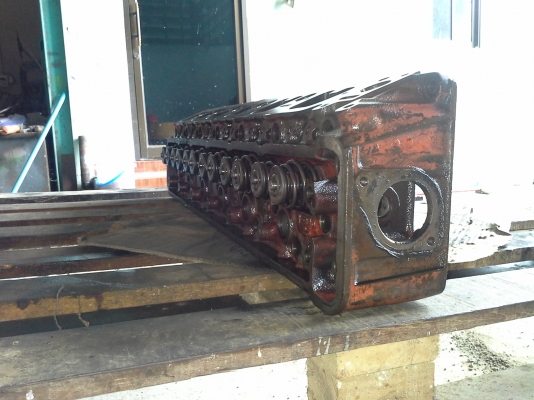 ขายฝาสูบเครื่อง6sd1 rocky 240hp