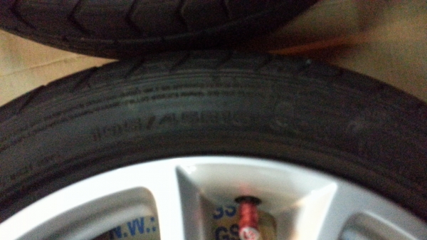 ล้อแม็คเดิม Mazda2 ขอบ 16 พร้อมยาง ปี13