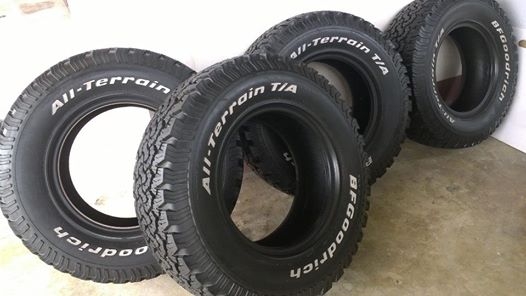 ยาง บีเอฟ ออล 265-70-16 ปี 12