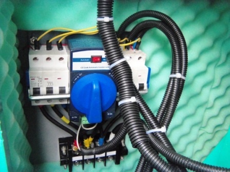 ขายเครื่องปั่นไฟนำเข้าประกอบใหม่ 35 Kva.พร้อมชุด AUTO ATS.รับประกัน 12  เดือน