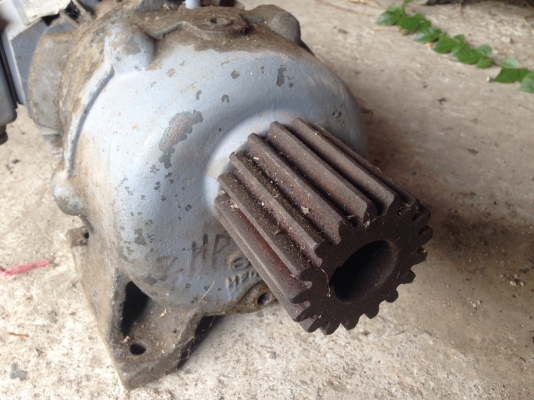 ขายมอเตอร์เกียร์ Toshiba 2 HP. 380 V หัวเกียร์ SKK made in Japan อัตราทด 1:20 สภาพดี วิ่งนิ่ม พร้อมใช้งาน