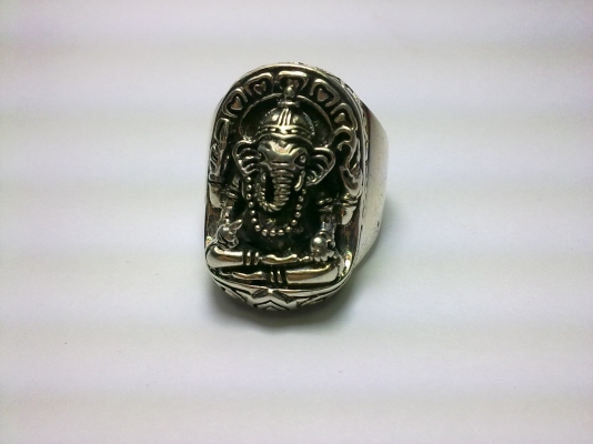 แหวนเงินพระพิฑเนศ