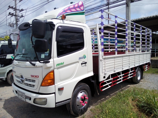 6 ล้อกลาง  *Euro.3*  HINO  *SERIES-500*  FC9J  150 แรงม้า * คอมมอนเรว *ยาว 5.50 ม.* รถสวยเดิม+สวยจริง * รถห้างแท้ * มีเล่มพร้อมโอน * ปี54 *