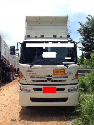 ขายด่วนรถพ่วงแม่ลูกHINO 380แรงดั้มสามมิตร เจ้าของขายเอง