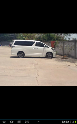 ขายด่วน โตโยต้า เวลฟายด์ เครื่อง 3.5L