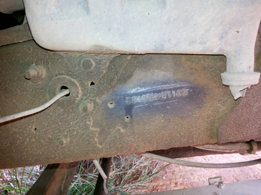 รถบรรทุก MITSUBISHI 6 ล้อใหญ่เครน ปี2540 ราคา 380,000 บ.