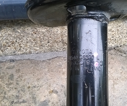 ขายโช๊คอัพเดิม Camry 2.4 ACV30 tokico อัดน้ำมันใหม่แล้ว