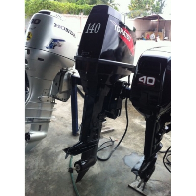 ขายเครื่องยนต์เรือ Tohatsu 140แรงม้า 2จังหวะ มือสองจากญี่ปุ่น