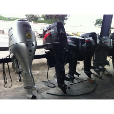 ขายเครื่องยนต์เรือ Tohatsu 140แรงม้า 2จังหวะ มือสองจากญี่ปุ่น