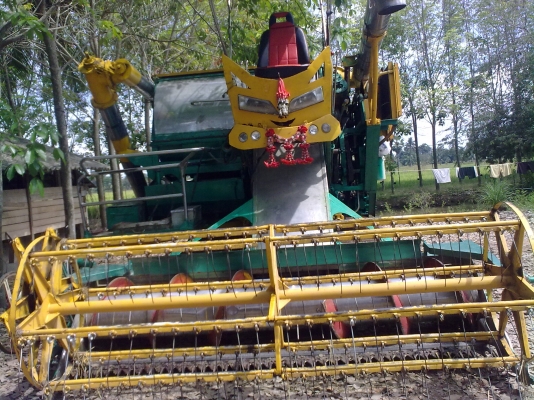 รถเกียวข้าว+รถบรรทุก