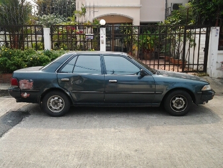 ขายรถยนต์ ปี91 โตโยต้า โคโรน่า รุ่นหน้ายิ้ม เครื่อง1600cc.คาบิว(ติดแก๊ส) เกียร์ธรรมดา พวงมาลัยเพาเวอร์ แอร์เย็น ภายในเดิมๆ เครื่องดี วิ่งทางไกลได้สบาย (รถบ้านไม่ใช่แท็กซี่+ไม่ใช่รถน้ำท่วม) ขายรถยนต์ ปี91 โตโยต้า โคโรน่า รุ่นหน้ายิ้ม เครื่อง1600cc.คาบิว(ติดแก๊ส) เกียร์ธรรมดา พวงมาลัยเพาเวอร์ แอร์เย็น ภายในเดิมๆ เครื่องดี วิ่งทางไกลได้สบาย (รถบ้านไม่ใช่แท็กซี่+ไม่ใช่รถน้ำท่วม)