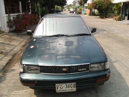 ขายรถยนต์ ปี91 โตโยต้า โคโรน่า รุ่นหน้ายิ้ม เครื่อง1600cc.คาบิว(ติดแก๊ส) เกียร์ธรรมดา พวงมาลัยเพาเวอร์ แอร์เย็น ภายในเดิมๆ เครื่องดี วิ่งทางไกลได้สบาย (รถบ้านไม่ใช่แท็กซี่+ไม่ใช่รถน้ำท่วม)