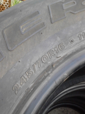 245/70R16 BRIDGE STONE DUELER H/T 840 มีชุด 4 เส้น โทร.081-427-3941 245/70R16 BRIDGE STONE DUELER H/T 840 มีชุด 4 เส้น โทร.081-427-3941