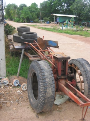 โครงรถไถนาเดินตาม 3 เกียร์