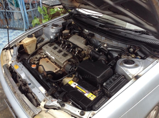ขายครับ TOYOTA COROLA AE 100 GXI ตัว TOP ปี96 1.6 หัวฉีด แกส+น้ำมัน ใช้ได้ครับ กระจกไฟฟ้า ปรับข้างไฟฟ้า พับไฟฟ้า พวงมาลัยปปรับระดับได้ พวงมาลัยพาวเวอร์ ภายในสวย เบาะไม่มีขาด เบาะหลังพับได้ ช่วงล่างดี สีพอได้ แม็ก 4 ล้อ เครื่องเเห้งๆ ควันไม่ไหลไม่ขาว เกียร