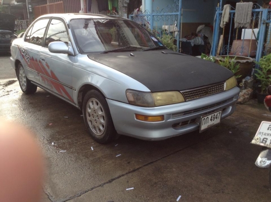 ขายครับ TOYOTA COROLA AE 100 GXI ตัว TOP ปี96 1.6 หัวฉีด แกส+น้ำมัน ใช้ได้ครับ กระจกไฟฟ้า ปรับข้างไฟฟ้า พับไฟฟ้า พวงมาลัยปปรับระดับได้ พวงมาลัยพาวเวอร์ ภายในสวย เบาะไม่มีขาด เบาะหลังพับได้ ช่วงล่างดี สีพอได้ แม็ก 4 ล้อ เครื่องเเห้งๆ ควันไม่ไหลไม่ขาว เกียร ขายครับ TOYOTA COROLA AE 100 GXI ตัว TOP ปี96 1.6 หัวฉีด แกส+น้ำมัน ใช้ได้ครับ กระจกไฟฟ้า ปรับข้างไฟฟ้า พับไฟฟ้า พวงมาลัยปปรับระดับได้ พวงมาลัยพาวเวอร์ ภายในสวย เบาะไม่มีขาด เบาะหลังพับได้ ช่วงล่างดี สีพอได้ แม็ก 4 ล้อ เครื่องเเห้งๆ ควันไม่ไหลไม่ขาว เกียร