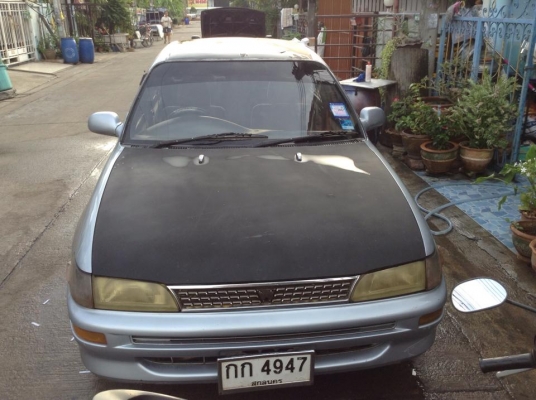 ขายครับ TOYOTA COROLA AE 100 GXI ตัว TOP ปี96 1.6 หัวฉีด แกส+น้ำมัน ใช้ได้ครับ กระจกไฟฟ้า ปรับข้างไฟฟ้า พับไฟฟ้า พวงมาลัยปปรับระดับได้ พวงมาลัยพาวเวอร์ ภายในสวย เบาะไม่มีขาด เบาะหลังพับได้ ช่วงล่างดี สีพอได้ แม็ก 4 ล้อ เครื่องเเห้งๆ ควันไม่ไหลไม่ขาว เกียร ขายครับ TOYOTA COROLA AE 100 GXI ตัว TOP ปี96 1.6 หัวฉีด แกส+น้ำมัน ใช้ได้ครับ กระจกไฟฟ้า ปรับข้างไฟฟ้า พับไฟฟ้า พวงมาลัยปปรับระดับได้ พวงมาลัยพาวเวอร์ ภายในสวย เบาะไม่มีขาด เบาะหลังพับได้ ช่วงล่างดี สีพอได้ แม็ก 4 ล้อ เครื่องเเห้งๆ ควันไม่ไหลไม่ขาว เกียร