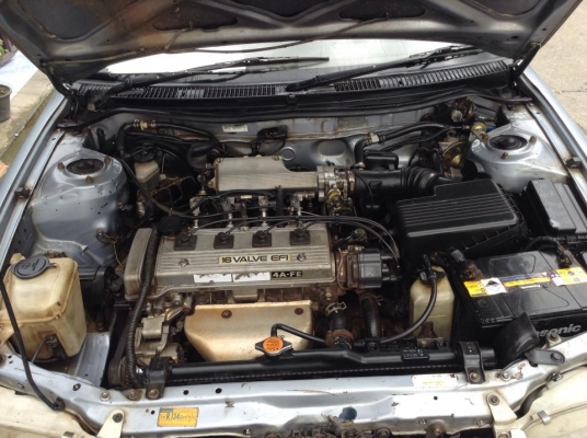 ขายครับ TOYOTA COROLA AE 100 GXI ตัว TOP ปี96 1.6 หัวฉีด แกส+น้ำมัน ใช้ได้ครับ กระจกไฟฟ้า ปรับข้างไฟฟ้า พับไฟฟ้า พวงมาลัยปปรับระดับได้ พวงมาลัยพาวเวอร์ ภายในสวย เบาะไม่มีขาด เบาะหลังพับได้ ช่วงล่างดี สีพอได้ แม็ก 4 ล้อ เครื่องเเห้งๆ ควันไม่ไหลไม่ขาว เกียร ขายครับ TOYOTA COROLA AE 100 GXI ตัว TOP ปี96 1.6 หัวฉีด แกส+น้ำมัน ใช้ได้ครับ กระจกไฟฟ้า ปรับข้างไฟฟ้า พับไฟฟ้า พวงมาลัยปปรับระดับได้ พวงมาลัยพาวเวอร์ ภายในสวย เบาะไม่มีขาด เบาะหลังพับได้ ช่วงล่างดี สีพอได้ แม็ก 4 ล้อ เครื่องเเห้งๆ ควันไม่ไหลไม่ขาว เกียร