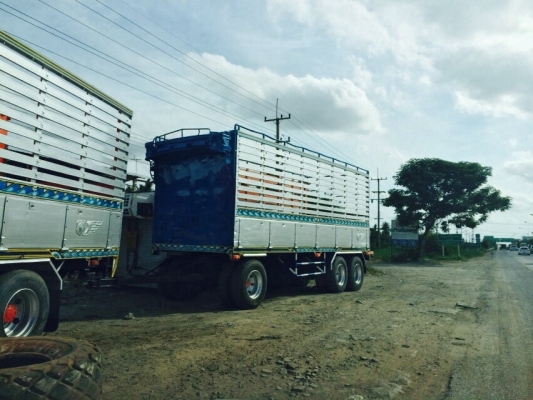 Hino fl1j เครื่อง 320k13c แม่-ลูก พ่วง 24ล้อ turbo ยาว 7 เมตร 50 กระบะอลูมิเนียม สวยจัด รถ12ล้อลงในเล่มทะเบียนแล้ว ลูก3คาน 7เมตร รถพร้อมใช้ ไม่ดัมพ์