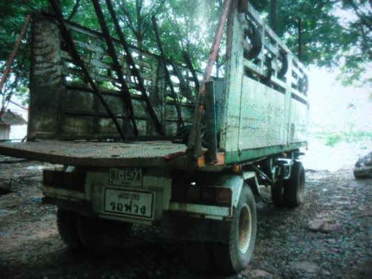 ขายรถพ่วงแม่ลูกดั้ม HINO FM 227 ดั้ม 220 แรง 2 เพลาเครื่องดีคัสซีสวยเบรคทิฟฟี่