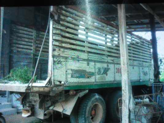 ขายรถพ่วงแม่ลูกดั้ม HINO FM 227 ดั้ม 220 แรง 2 เพลาเครื่องดีคัสซีสวยเบรคทิฟฟี่