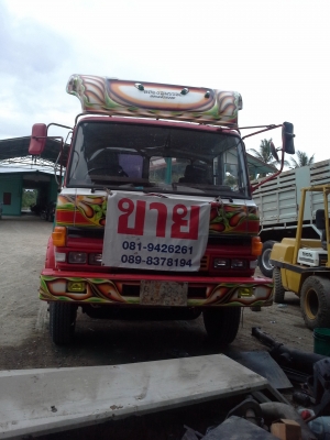 ขายด่วนสิบล้อเทรเลอร์ ฮีโน่ F17 เทอร์โบ เพลาเดียว เครื่อง HO7C เบรคทิฟฟี่ 081-9426261 ราคา 650,000 บาท