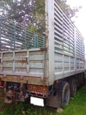 ขายรถ18ล้อรั้ว ISUZU 240 หัวฟ้าแท้ หัวหาง สนใจโทร 081-9701072