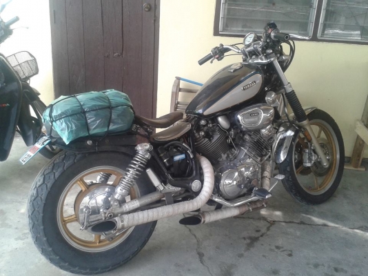 ขาย/แลก Yamaha Virago 1100 สเปกเมกา ปี96 อินวอยเครื่อง/เฟรม พร้อมใบเปลี่ยนชื่อ (ปรับราคา 75,000 งดต่อ) ขาย/แลก Yamaha Virago 1100 สเปกเมกา ปี96 อินวอยเครื่อง/เฟรม พร้อมใบเปลี่ยนชื่อ (ปรับราคา 75,000 งดต่อ)