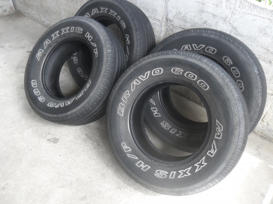 โปรแร๊ง ยาง MAXXIS 245/70R16 ปี11 สวยๆ 4 เส้น ราคา 2500 บาท โปรแร๊ง ยาง MAXXIS 245/70R16 ปี11 สวยๆ 4 เส้น ราคา 2500 บาท