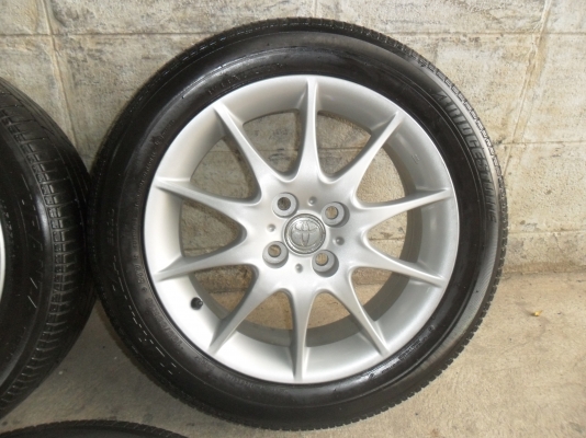 ล้อแม็ก 16นิ้ว 4รู100 พร้อมยาง สวยๆ 4 ล้อ ราคา 4900 บาท