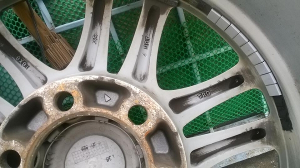 ล้อแม็ก TRDแท้ ขอบ 18 มี 1คู่ 2วง////