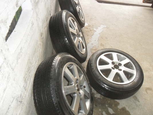 ล้อแม็ก 15นิ้ว 4รู100 พร้อมยาง สวยๆ 4 ล้อ ราคา 4300 บาท ล้อแม็ก 15นิ้ว 4รู100 พร้อมยาง สวยๆ 4 ล้อ ราคา 4300 บาท