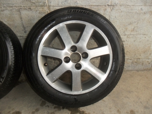 ล้อแม็ก 15นิ้ว 4รู100 พร้อมยาง สวยๆ 4 ล้อ ราคา 4300 บาท ล้อแม็ก 15นิ้ว 4รู100 พร้อมยาง สวยๆ 4 ล้อ ราคา 4300 บาท