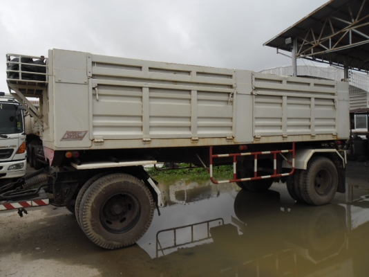 ขายรถบรรทุกพ่วงดั้มแม่ลูก HINO MEGA 260 แรงปี 49
