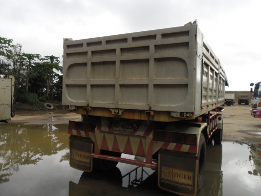 ขายรถบรรทุกพ่วงดั้มแม่ลูก HINO MEGA 260 แรงปี 49