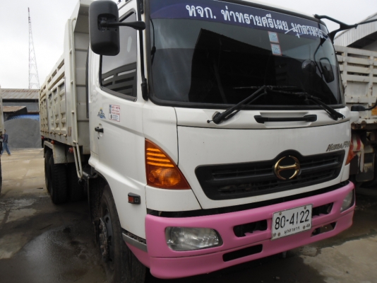 ขายรถบรรทุกพ่วงดั้มแม่ลูก HINO MEGA 260 แรงปี 49