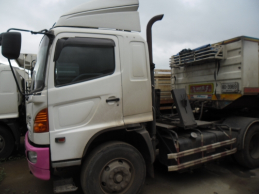 ขายรถหัวลาก HINO MEGA 320 มี 2 ชุดหางเซมิดั้ม 3 เพลายาว 10 เมตรเครื่องเดิมเกียร์เดิมทะเบียนเต็ม