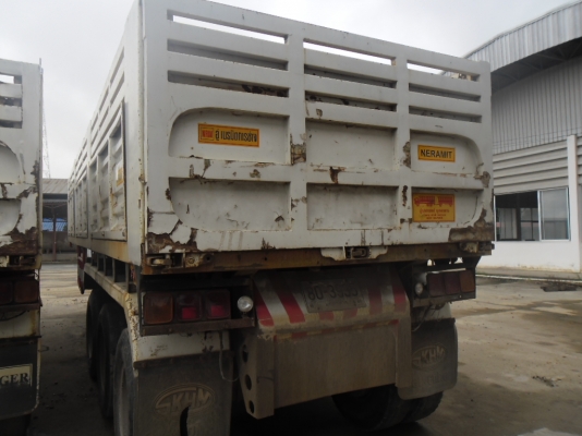 ขายรถหัวลาก HINO MEGA 320 มี 2 ชุดหางเซมิดั้ม 3 เพลายาว 10 เมตรเครื่องเดิมเกียร์เดิมทะเบียนเต็ม