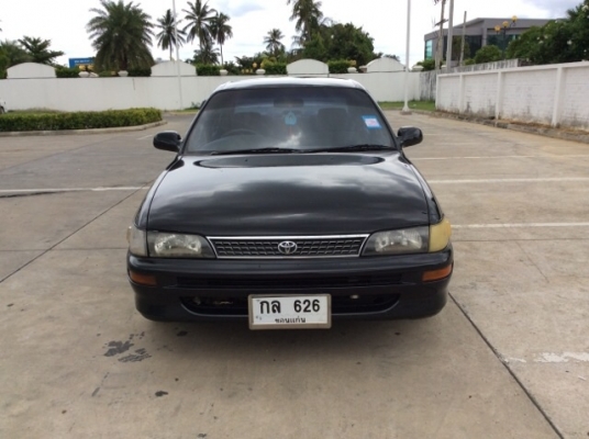 ขายรถโตโยต้า โคโรล่าสามห่วง ปี 94 เครื่อง 1.6 หัวฉีด เกียร์ธรรมดา เพาเวอร์ ภายในเบาะกำมะหยี่เดิมๆ กระจกไฟฟ้า ปรับข้างไฟฟ้า แอร์เย็น ตัวถังบางเดิม สีเต็มเงา มีริ้วรอยการใช้งาน แม็ก 15 เครื่องวิ่งดี เกียร์แน่น ช่วงล่างดีครับ รถพร้อมใช้เลยครับ