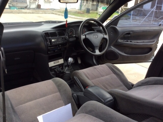 ขายรถโตโยต้า โคโรล่าสามห่วง ปี 94 เครื่อง 1.6 หัวฉีด เกียร์ธรรมดา เพาเวอร์ ภายในเบาะกำมะหยี่เดิมๆ กระจกไฟฟ้า ปรับข้างไฟฟ้า แอร์เย็น ตัวถังบางเดิม สีเต็มเงา มีริ้วรอยการใช้งาน แม็ก 15 เครื่องวิ่งดี เกียร์แน่น ช่วงล่างดีครับ รถพร้อมใช้เลยครับ