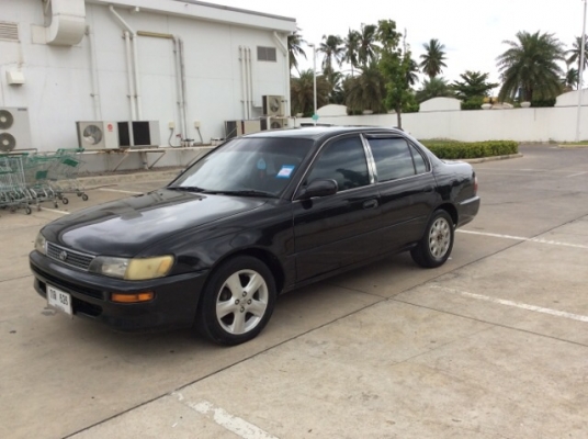 ขายรถโตโยต้า โคโรล่าสามห่วง ปี 94 เครื่อง 1.6 หัวฉีด เกียร์ธรรมดา เพาเวอร์ ภายในเบาะกำมะหยี่เดิมๆ กระจกไฟฟ้า ปรับข้างไฟฟ้า แอร์เย็น ตัวถังบางเดิม สีเต็มเงา มีริ้วรอยการใช้งาน แม็ก 15 เครื่องวิ่งดี เกียร์แน่น ช่วงล่างดีครับ รถพร้อมใช้เลยครับ