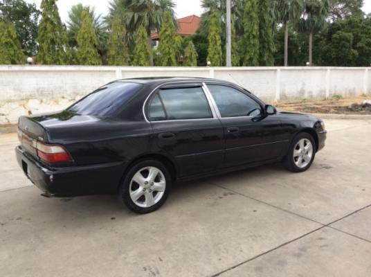 ขายรถโตโยต้า โคโรล่าสามห่วง ปี 94 เครื่อง 1.6 หัวฉีด เกียร์ธรรมดา เพาเวอร์ ภายในเบาะกำมะหยี่เดิมๆ กระจกไฟฟ้า ปรับข้างไฟฟ้า แอร์เย็น ตัวถังบางเดิม สีเต็มเงา มีริ้วรอยการใช้งาน แม็ก 15 เครื่องวิ่งดี เกียร์แน่น ช่วงล่างดีครับ รถพร้อมใช้เลยครับ