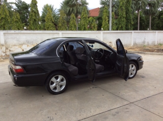 ขายรถโตโยต้า โคโรล่าสามห่วง ปี 94 เครื่อง 1.6 หัวฉีด เกียร์ธรรมดา เพาเวอร์ ภายในเบาะกำมะหยี่เดิมๆ กระจกไฟฟ้า ปรับข้างไฟฟ้า แอร์เย็น ตัวถังบางเดิม สีเต็มเงา มีริ้วรอยการใช้งาน แม็ก 15 เครื่องวิ่งดี เกียร์แน่น ช่วงล่างดีครับ รถพร้อมใช้เลยครับ