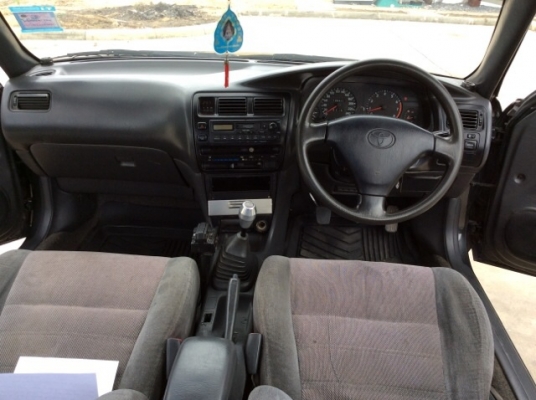 ขายรถโตโยต้า โคโรล่าสามห่วง ปี 94 เครื่อง 1.6 หัวฉีด เกียร์ธรรมดา เพาเวอร์ ภายในเบาะกำมะหยี่เดิมๆ กระจกไฟฟ้า ปรับข้างไฟฟ้า แอร์เย็น ตัวถังบางเดิม สีเต็มเงา มีริ้วรอยการใช้งาน แม็ก 15 เครื่องวิ่งดี เกียร์แน่น ช่วงล่างดีครับ รถพร้อมใช้เลยครับ